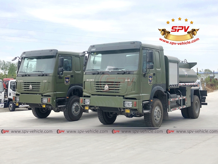 5,000 Litres Helicopter Refueling Truck Sinotruk(4x4) - LF